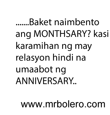 Tagalog Monthsary Quotes Anniversary Quotes