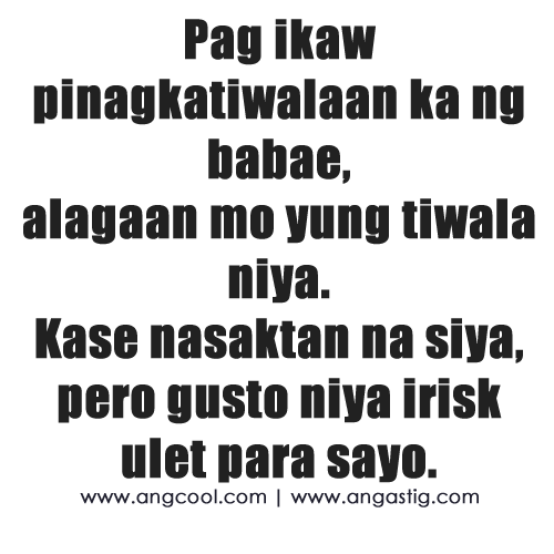 ... Love And Pain Tagalog ~ What Hurts You The Most - Love Sad Quotes