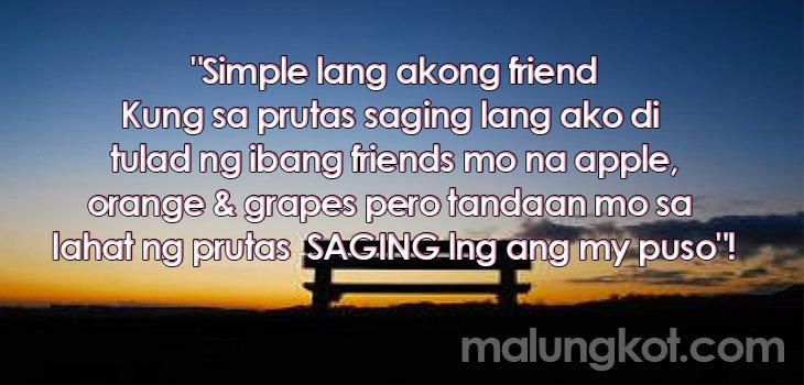 Kaibigan lang quotes