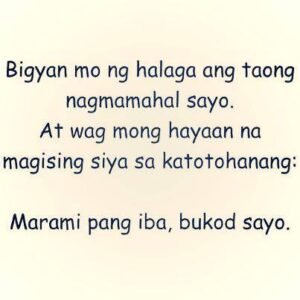 Masaktan Quotes and Mahalaga Quotes | Tagalog Sad Love Quotes