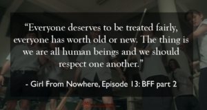 Girl From Nowhere - A Netflix Series : Quotes Collection