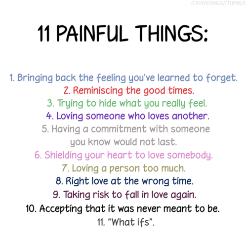 11 Painful Things