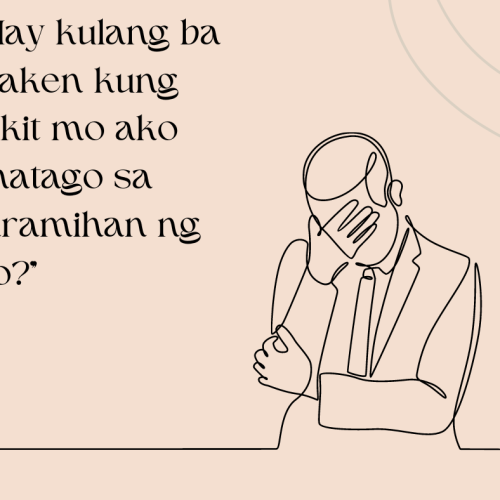 ” May kulang ba saaken kung bakit mo ako itinatago sa karamihan ng tao?”