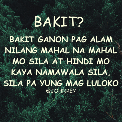 BAKIT?