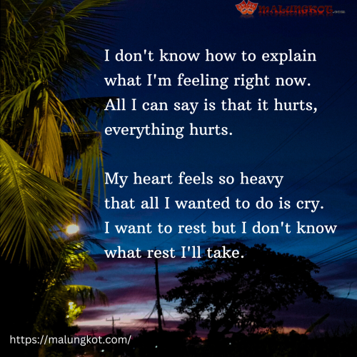 Everything hurts