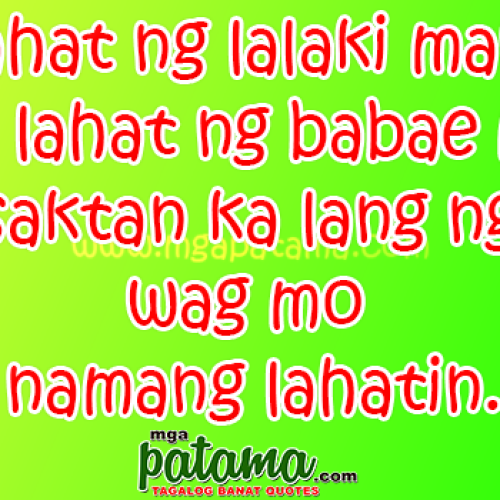 Manloloko Love Quotes