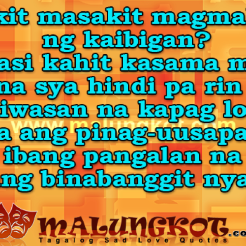 Tagalog Malungkot Love Quotes